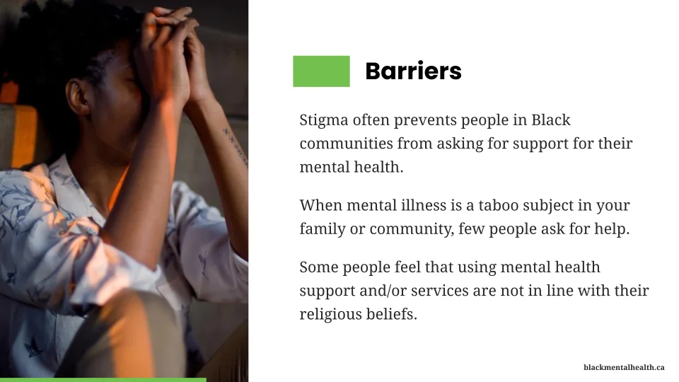Black Mental Health Canada black mental health support